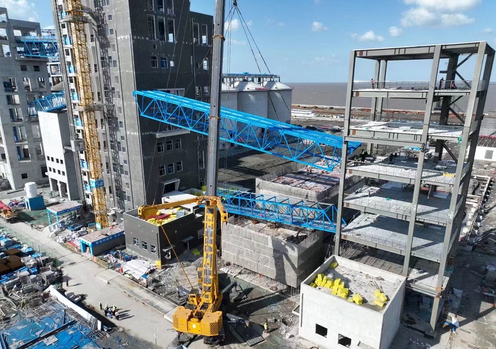 Stahlkonstruktionsviaduktprojekt